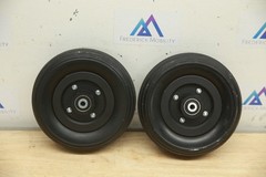 PAIR 7″ x 2″ Caster Wheels Tires for Quickie Power Chairs Pulse 6 5 Q500M Q300M