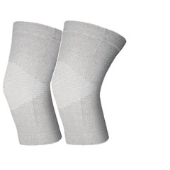 1 Pair Bamboo Charcoal Knee Sleeve – Brace 77-198 Pound, Gray