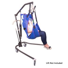 Full Body Lift Sling with Commode Opening – Full Body Mesh Patient Lift for S…