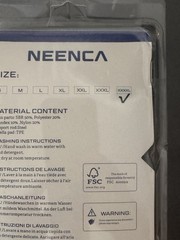 NEENCA HX033/043 Hinged Knee Support Brace Sports Unisex 4XL Black