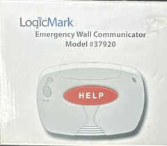 LogicMark Emergency Wall Communicator 2-Way Communication White/Red Model 37920