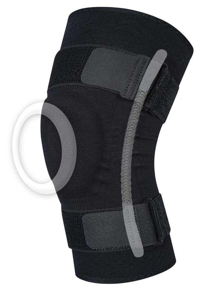 Knee Brace Support Compression Sleeve Adjustable Non Slip Gym Running Men Women