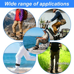 Elastic Ankle Straps, Nylon Adjustable Pant Leg Bands Unisex Boot Straps for Cyc