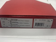 10 Hollister 18193 New Image Drainable Pouch w/Filter, 2-1/4″ Flange – Exp 2030