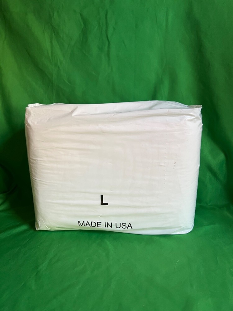 Adult Disposable Diapers INSPIRE Absorbent Underwear , Pack of 18 Size L