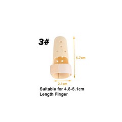 Mallet Finger Splint Orthotic Finger Straightening Protector for Sprained Finger