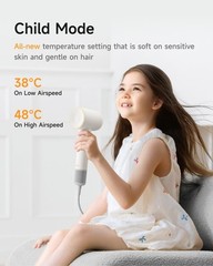 Laifen Hair Dryer Se 2 200 Million Negative Ionic Blow Dryer Child Mode And