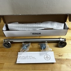 KOHLER Carmichael 16 in. Grab Bar Bathroom Brushed Nickel R27235-BN READ