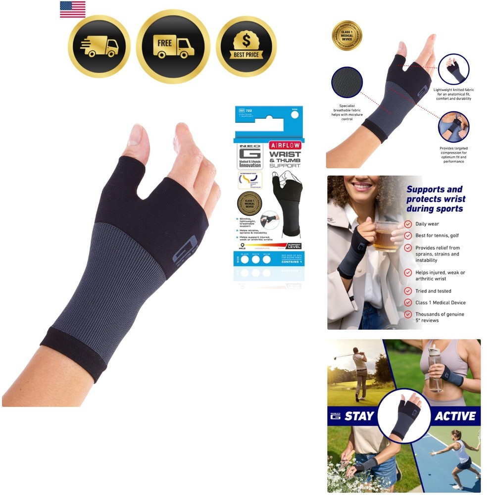 Wrist and Thumb Support for Arthritis, Joint Pain, Tendonitis, Sprain – Wrist…