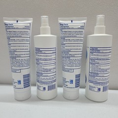 2 Ca-Rezz Skin care Norisc Cream 9.7 oz + 2 Incontinent Wash 16 Oz Exp 11/2026