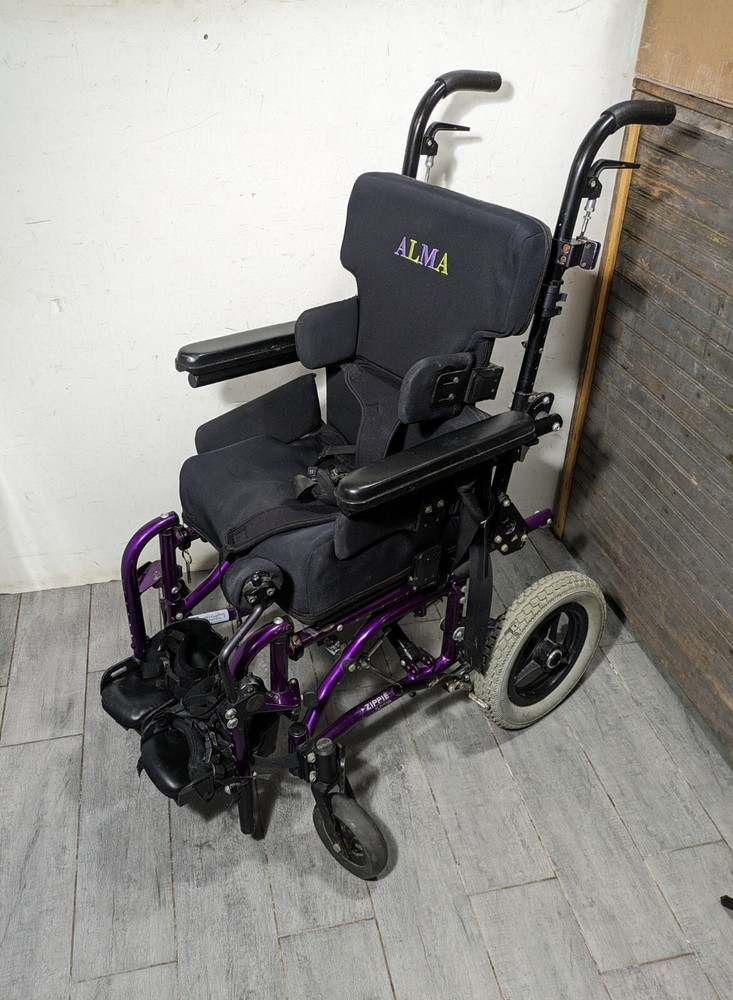 13″ Zippie by Quickie Tilt-in-Space Wheelchair – Kids/Pediatric