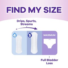Always Discreet Pads for Women Moderate Absorbency 57 Count