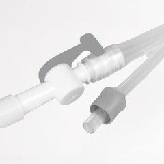 Urine Drainage Catheter Valves (5 Pack) and Two Catheter Plugs- Easy to Use L.