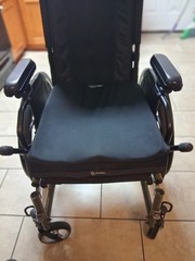 Ki Mobility Manual Wheelchair 4 Wheel Black Green Mobility 20″ Length 16″ Wide