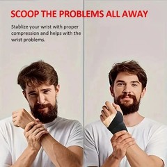 Adjustable Wrist Brace Support Strap for Carpal Tunnel Arthritis Sprain Pain Rel