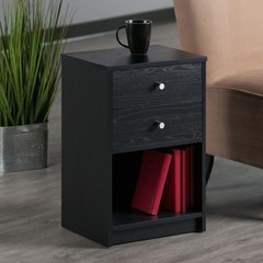 Winsome Ava Model Name Accent Table Black 15.8 X 12.7 X 23.7 Inches 20936