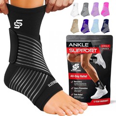Sleeve Stars Ankle Brace for Women & Men, Ankle Wrap for Sprain, Compression Sle