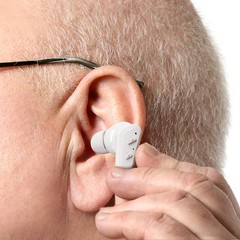 Mini Hearing Aids-Long Battery use 16H, Auto Charging&Turn on/off，up to 109 dB