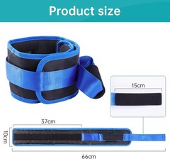 2-Pack Thigh/Leg Lifter Strap, Pull Belt, Transfer Device for Elderly & Disabled