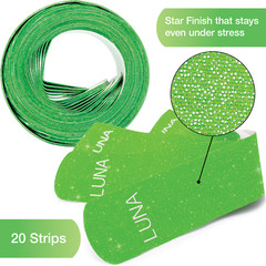 Luna Body Kinesiology Pro Tape Strips (20 Pre-cut Roll, 10″ x 2″, Pixie Dream)