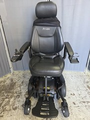 Pride Jazzy Air Electric Lift Elevating Power Wheelchair 19″ Wide In Good Shape