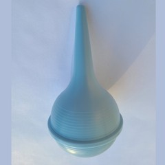 EUS2 Ear Ulcer Syringe Bulb Sterile 2 oz Newborn Cleansing Nasal Blue (2 Pack)