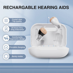 JINGHAO Rechargable Hearing Aids In Ear Sound Hearing Amplifier SHIP FROM US