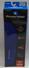 Powerstep Original Blue Full Length Insoles 5001-01AS Men’s 3-3.5, Women’s 5-5.5
