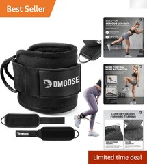 Unisex Neoprene Ankle Strap for Leg Extensions & Lower Body Strength Training