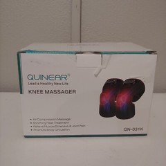 QUINEAR Knee Massager w/ Heat Air Compression Leg Knee Brace Wrap for Arthritis