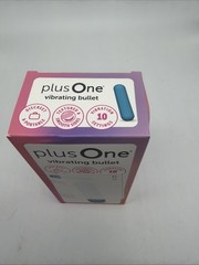 plusOne Bullet Vibrator for Women, Mini Vibrator Made of Body-Safe Silicone Teal