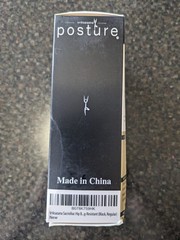 Vriksasana Posture Sacroiliac Belt Black Regular Size Anti-Slip Dual Pull Design