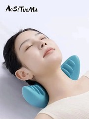 Cervical Neck Pillow stretcher Traction Device Brace Support Pain Relief Massage