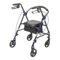 Rollator Steel 31 to 37 Inch Handle Height – ✅1 Yr Warranty