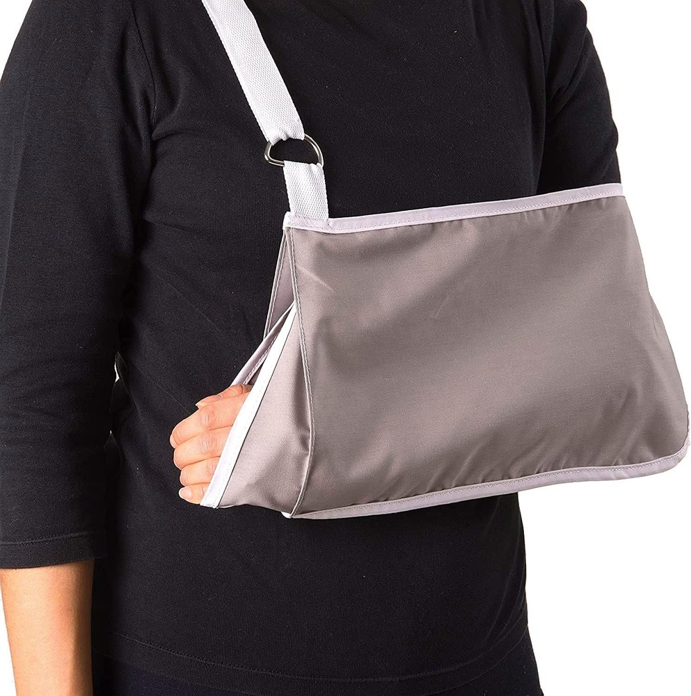 Duro-Med IndustriesArm Sling, Hook and Loop Closure, Grey, Adult