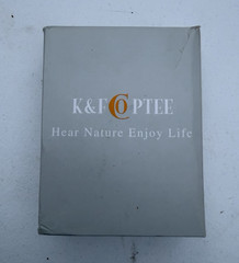 K&F COPTEE ZF-M807 BTE Hearing Aid Set for Both Ears w/ User Manual