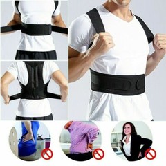 Posture Corrector Back Shoulder Support Straightener Brace Belt Men Women