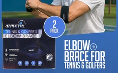 Elbow Compression Strap for Tennis & Golf Athletes | Athletin Be Sporty
