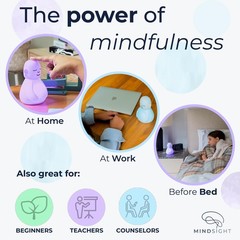 Mindsight ‚Original Breathing Buddha‘ Guided Visual Buddha, Multicolor