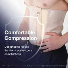 Universal Breathable Adjustable Elastic Abdominal Belt Corset for Post Surgery