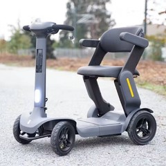 4 Wheel Folding Mobility Scooter Electric Power Wheelchairs Long Range -OPEN BOX