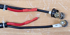 OEM Hoveround MPV5 Power Wheelchair Battery Wiring Harness w/40 Amp Fuse 2 Cord