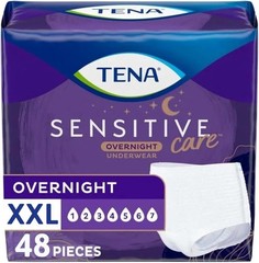 14ct Sensitive Care Overnight Incontinence Underwear Adult diapers 39in–52in