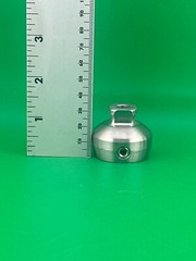 Prosthetic male pyramid & female receiver component adapter part
