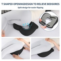 BALAPET Memory Foam Bed Sore Cushions for Butt, Ergonomic Bedsore Pressure Re…
