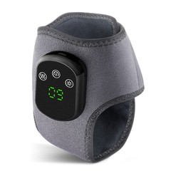 Electric Foot Ankle Massager Relieve Ankle Pain 5 Heat Levels, 3 Vibration Modes