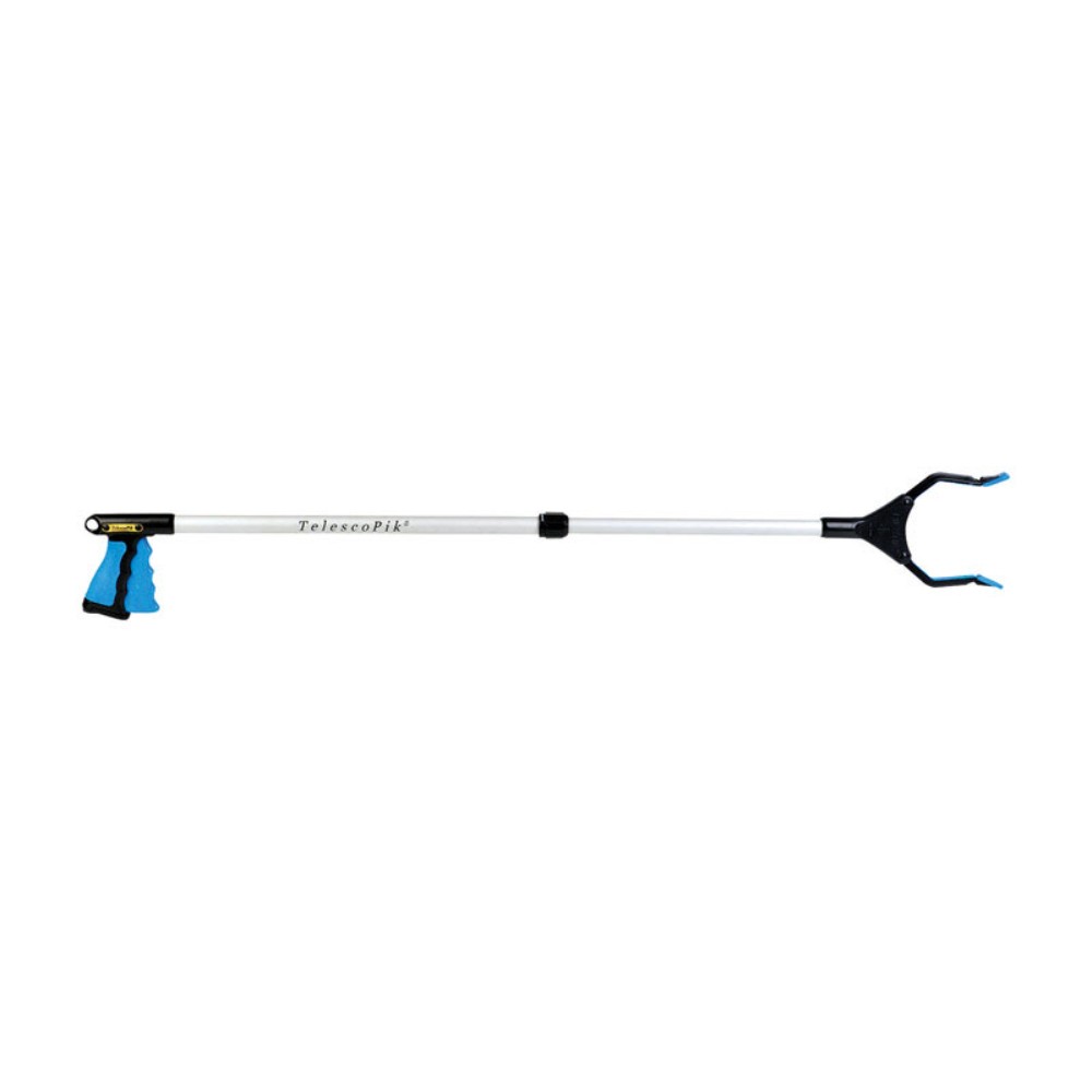 PikStik TelescoPik 30 – 44 in. Telescoping Reacher Grabber Tool 5 lb. pull