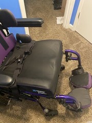 Sunrise Medical Quickie Iris 16” X 22” Tilt In Space Wheelchair