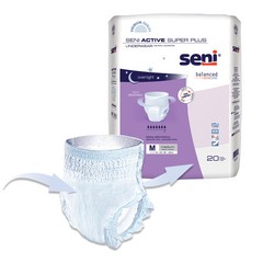 Seni Disposable Underwear Medium Heavy 40 Ct