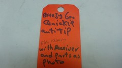 QUICKIE BREEZY 600 ANTI TIP WITH RECEIVER PERFECT CONDITION